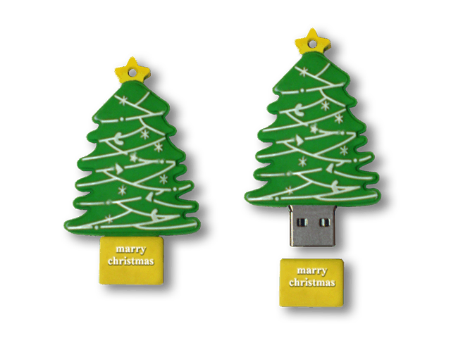 Karácsonyfa alakú usb pendrive